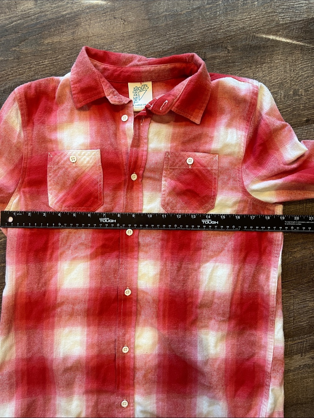 Kansas City Chiefs Upcycled Flannel Shirt - Picture 6 of 7